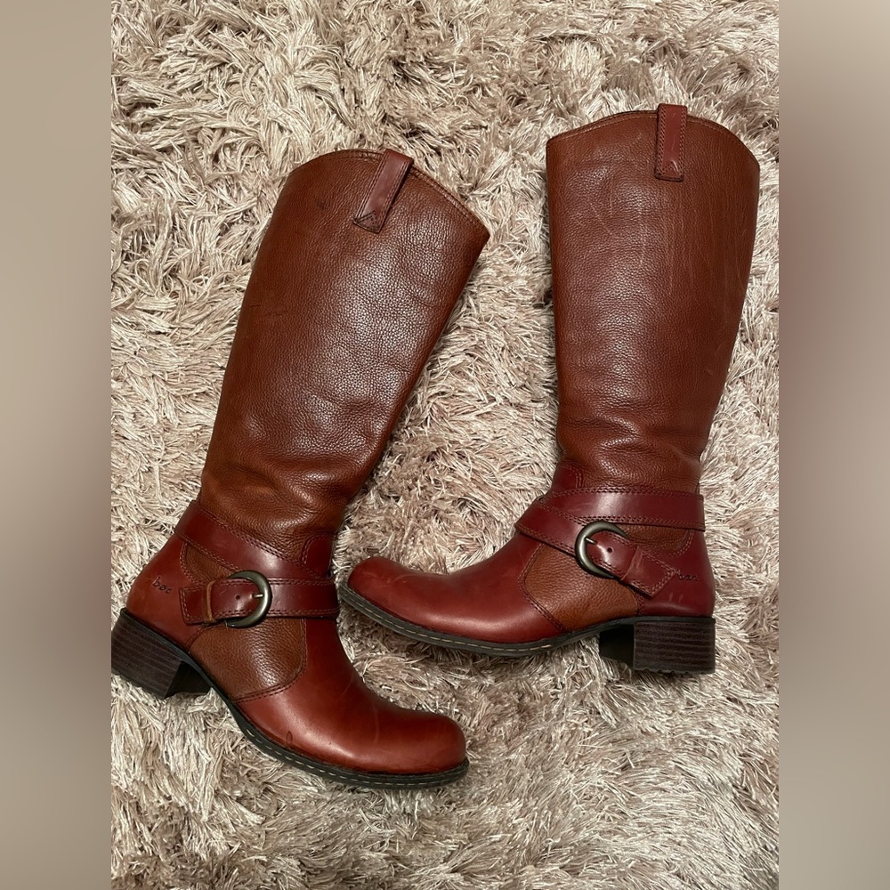 BOC Born Tall Chestnut Brown Boots
